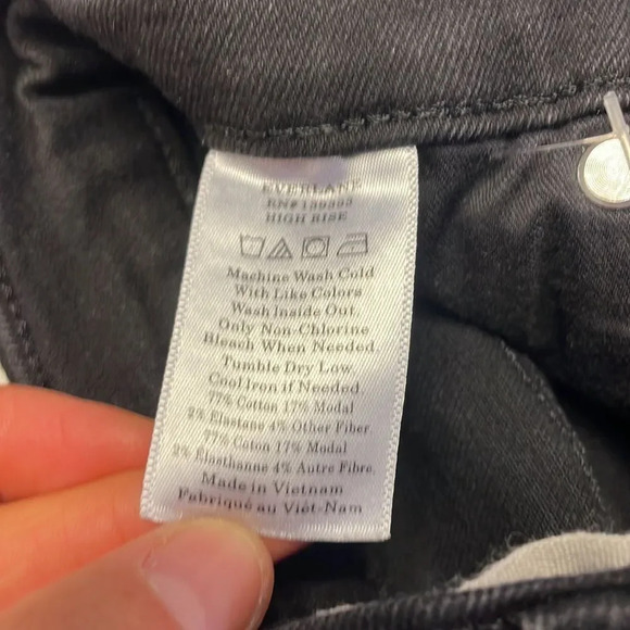 Everlane womans black skinny jeans - Picture 10 of 11